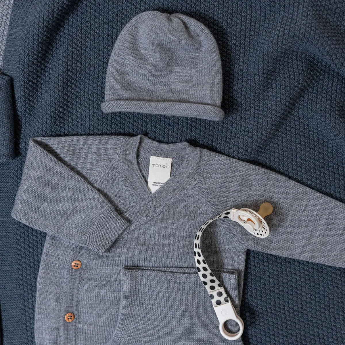 THE WOOLLY HAT - cloud grey