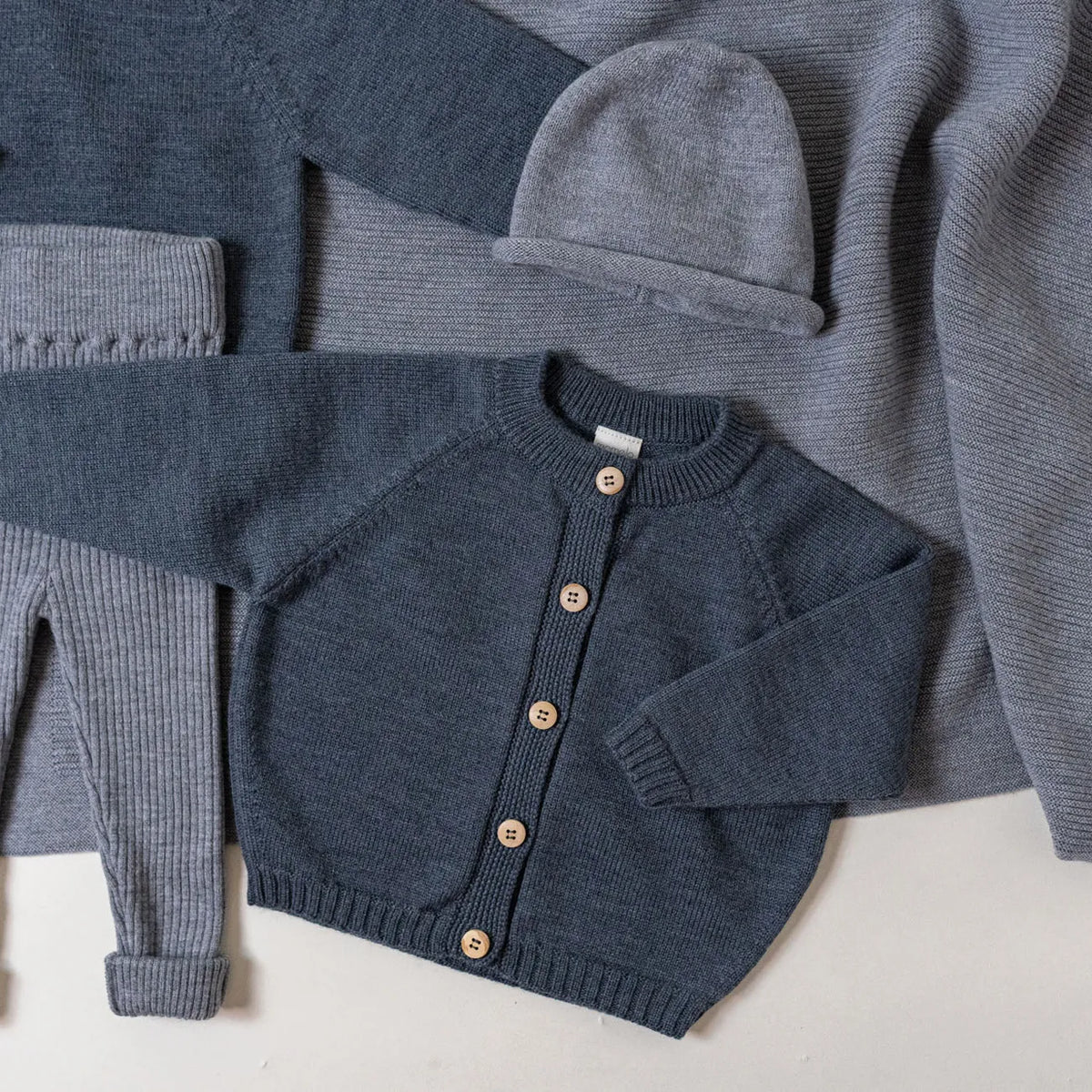 THE WOOLLY HAT - cloud grey