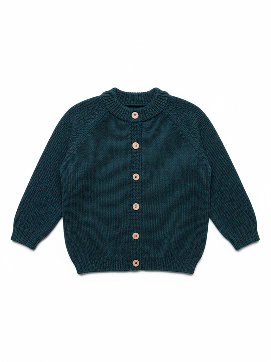 The Woolly Cardigan New Petrol