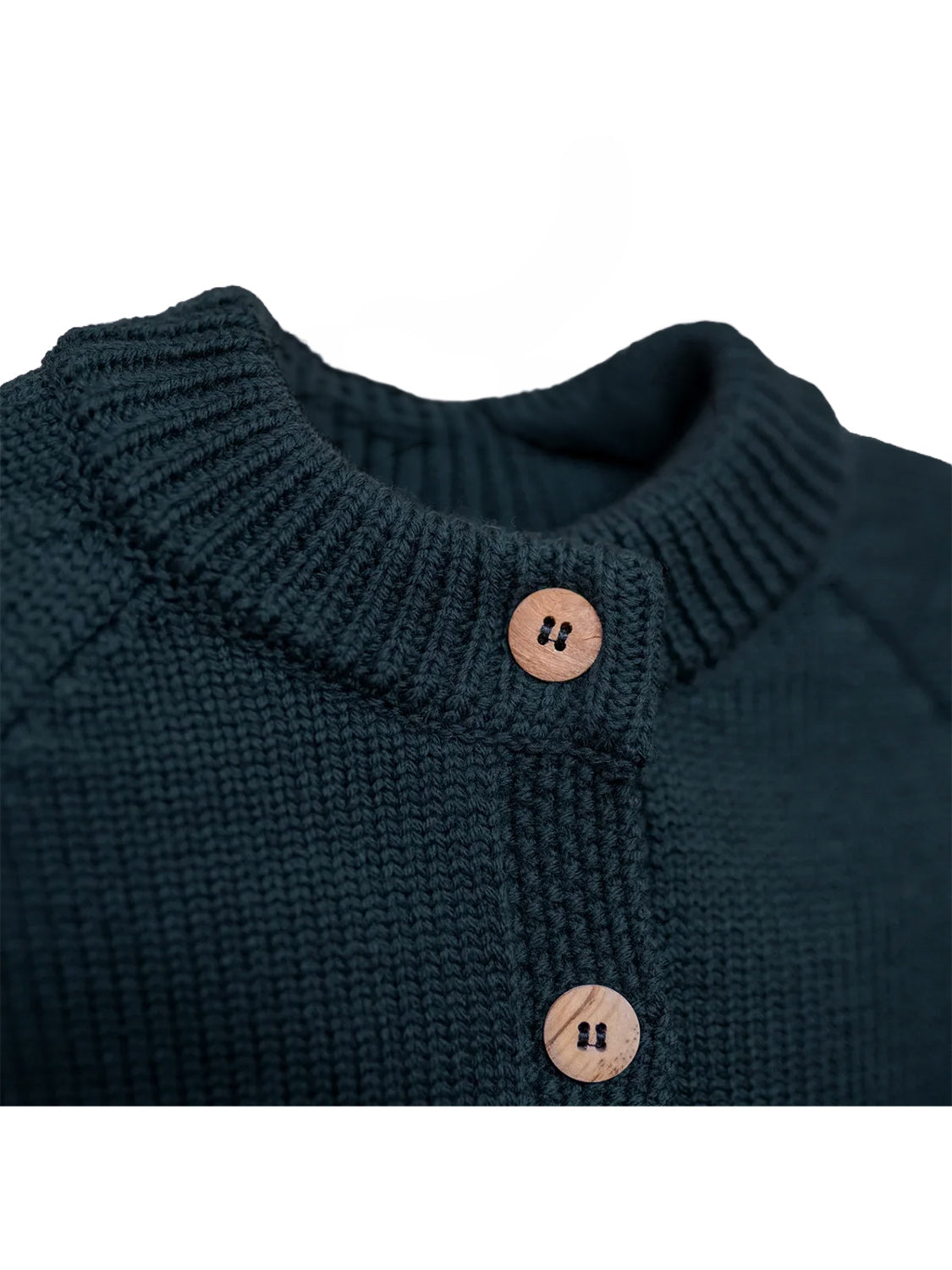 The Woolly Cardigan New Petrol