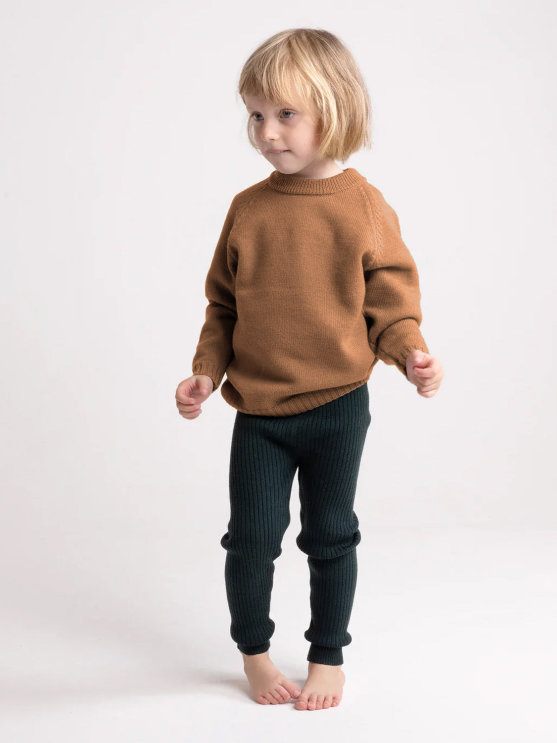 THE WOOLLY SWEATER - camel