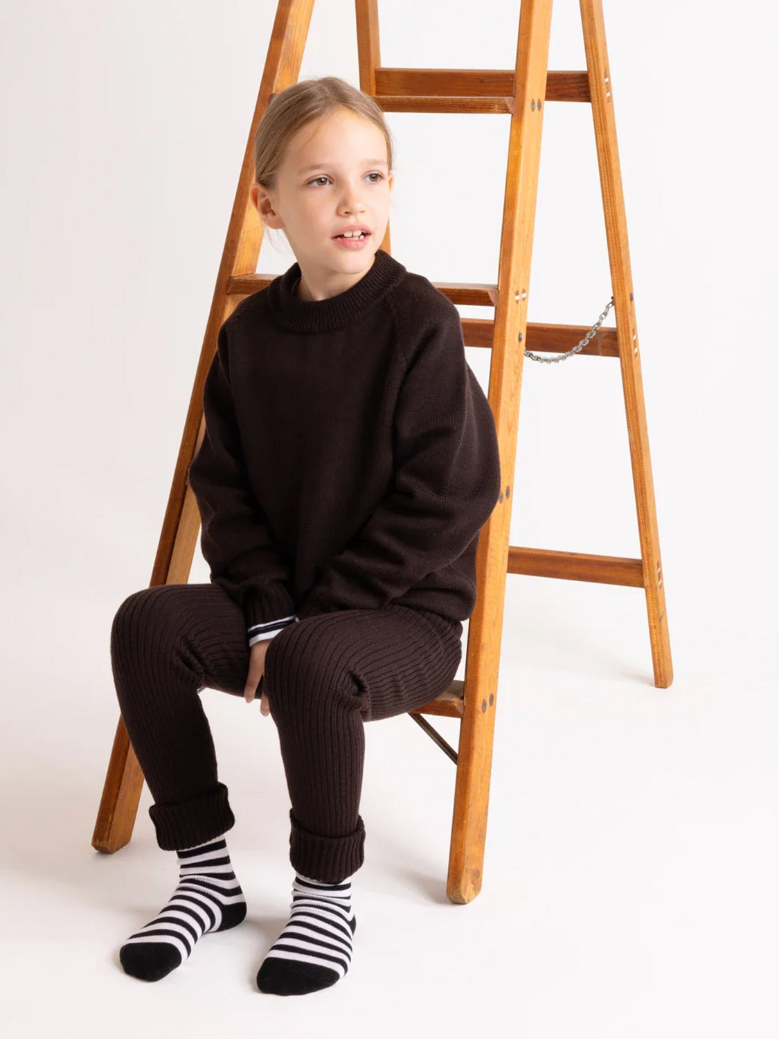 THE WOOLLY LEGGINGS - camel