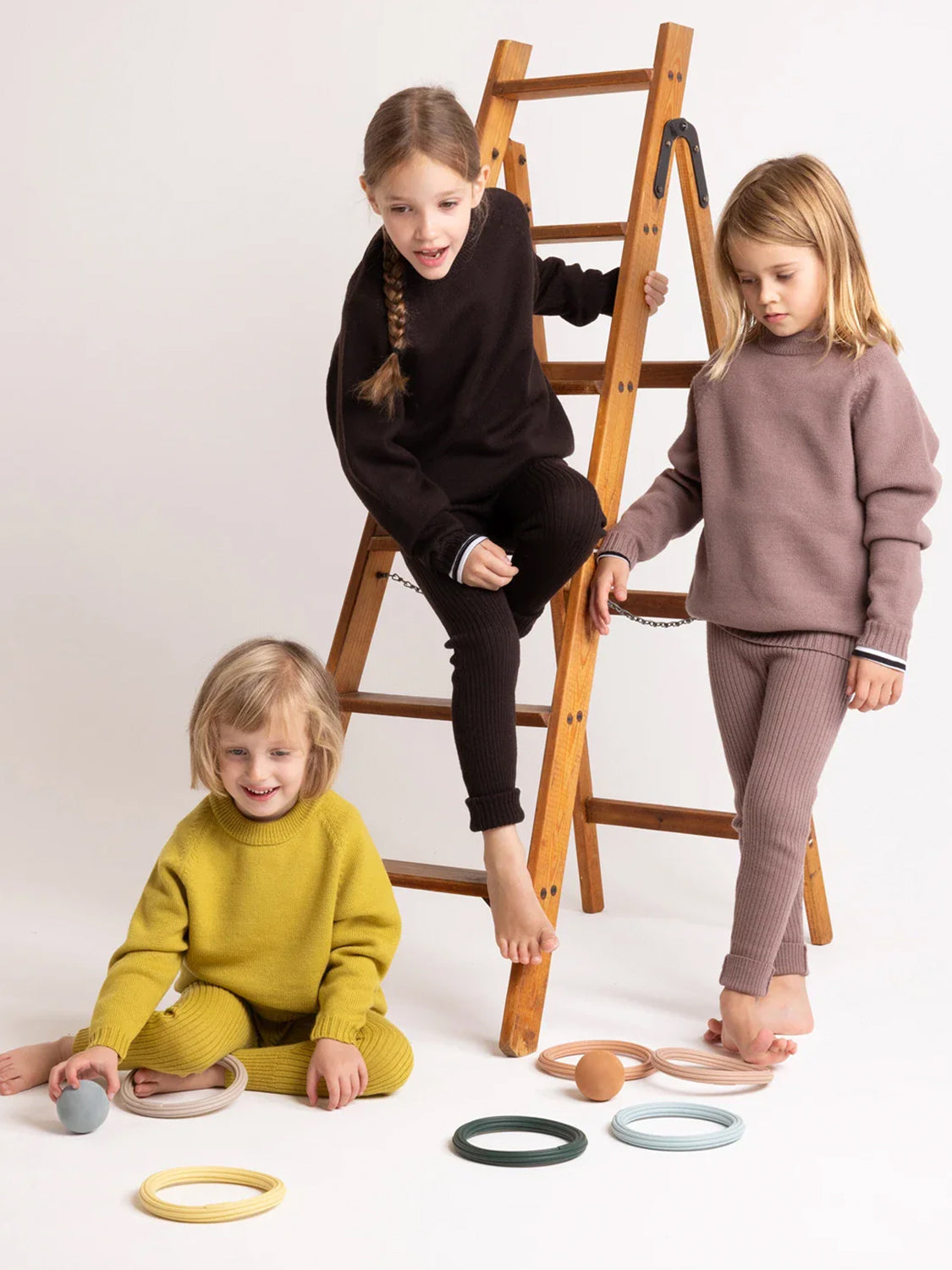 THE WOOLLY LEGGINGS - blue