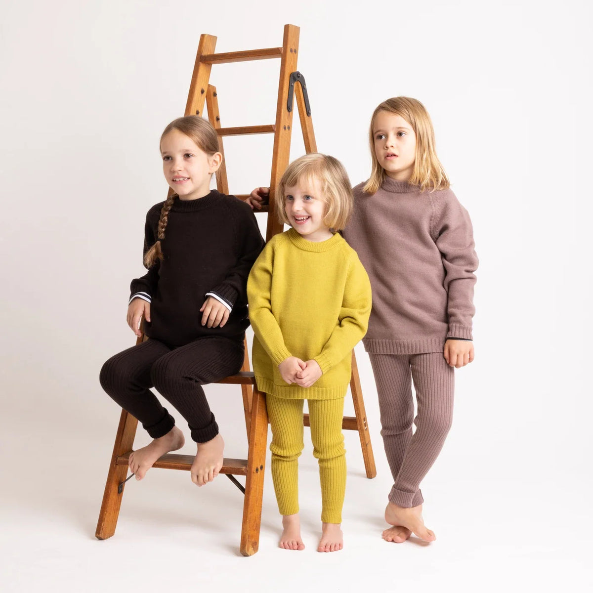THE WOOLLY LEGGINGS - cloud grey