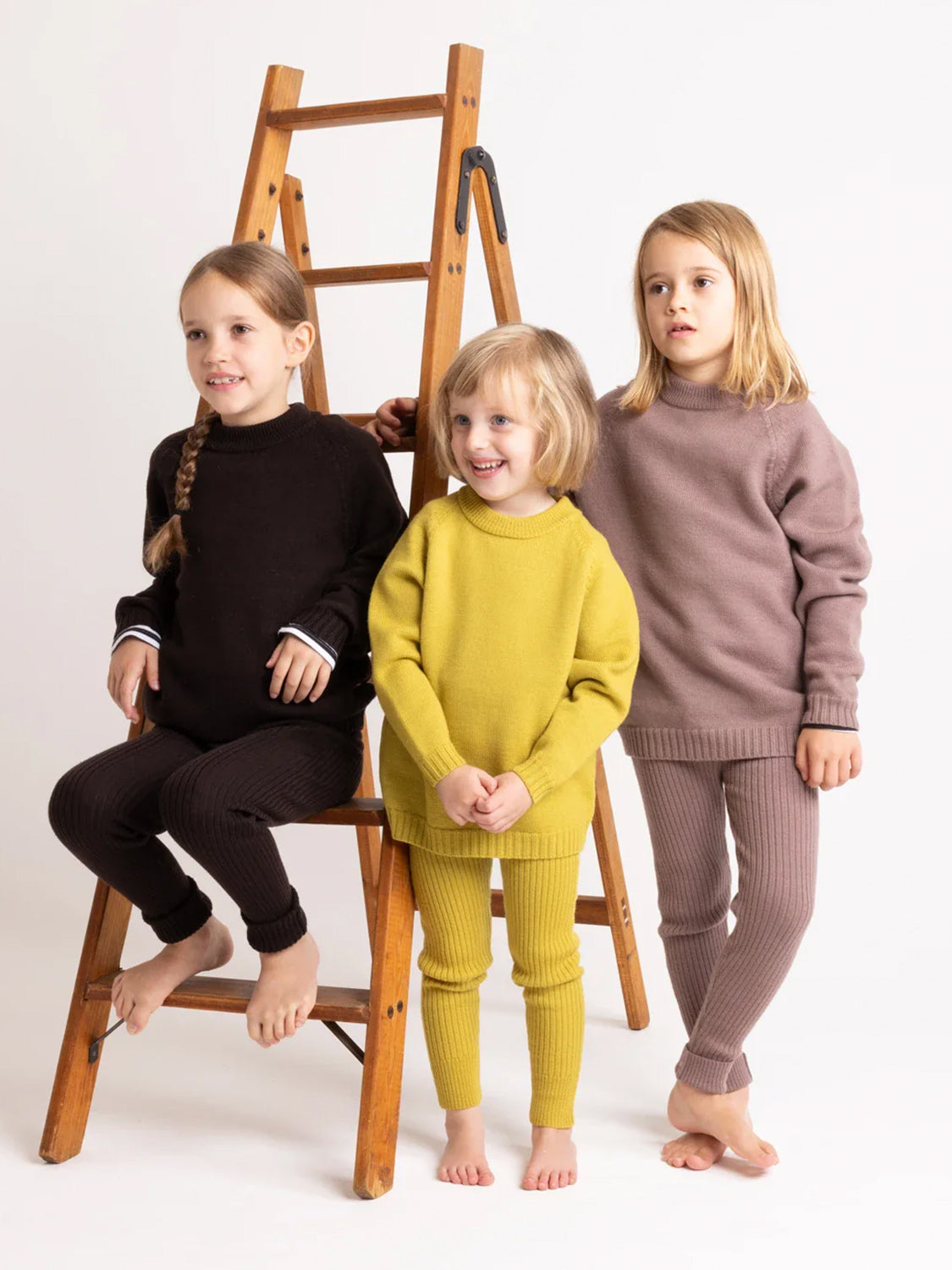 THE WOOLLY LEGGINGS - cappuccino