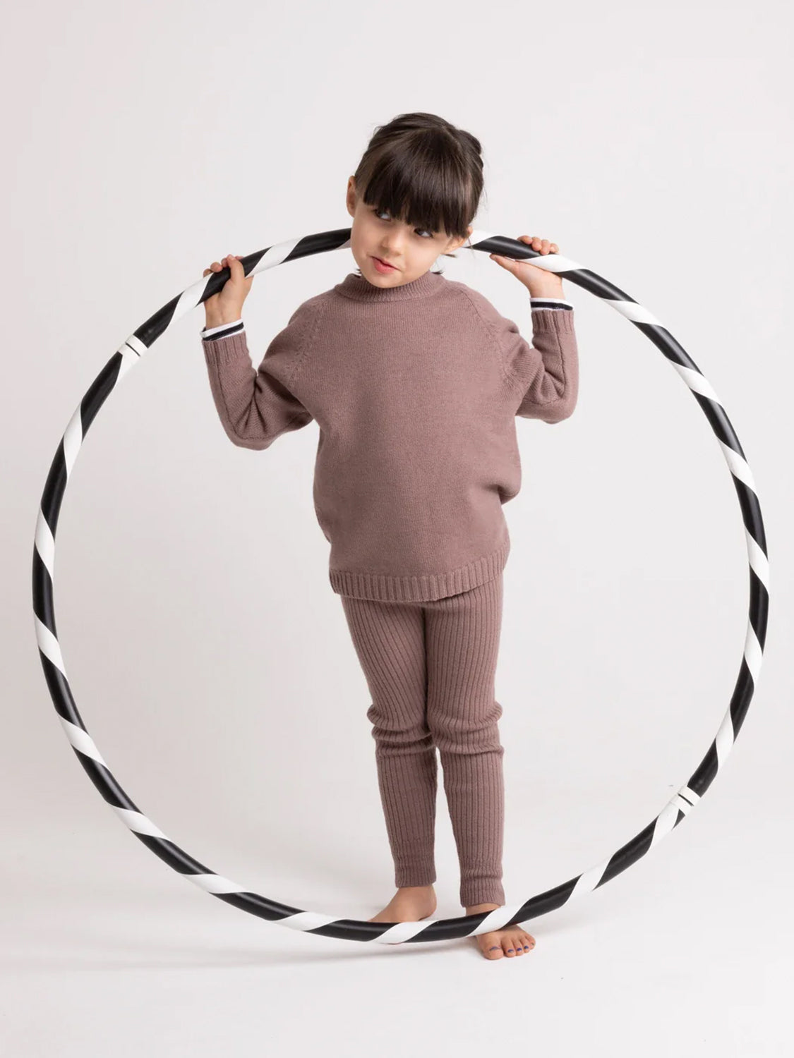 THE WOOLLY LEGGINGS - cappuccino