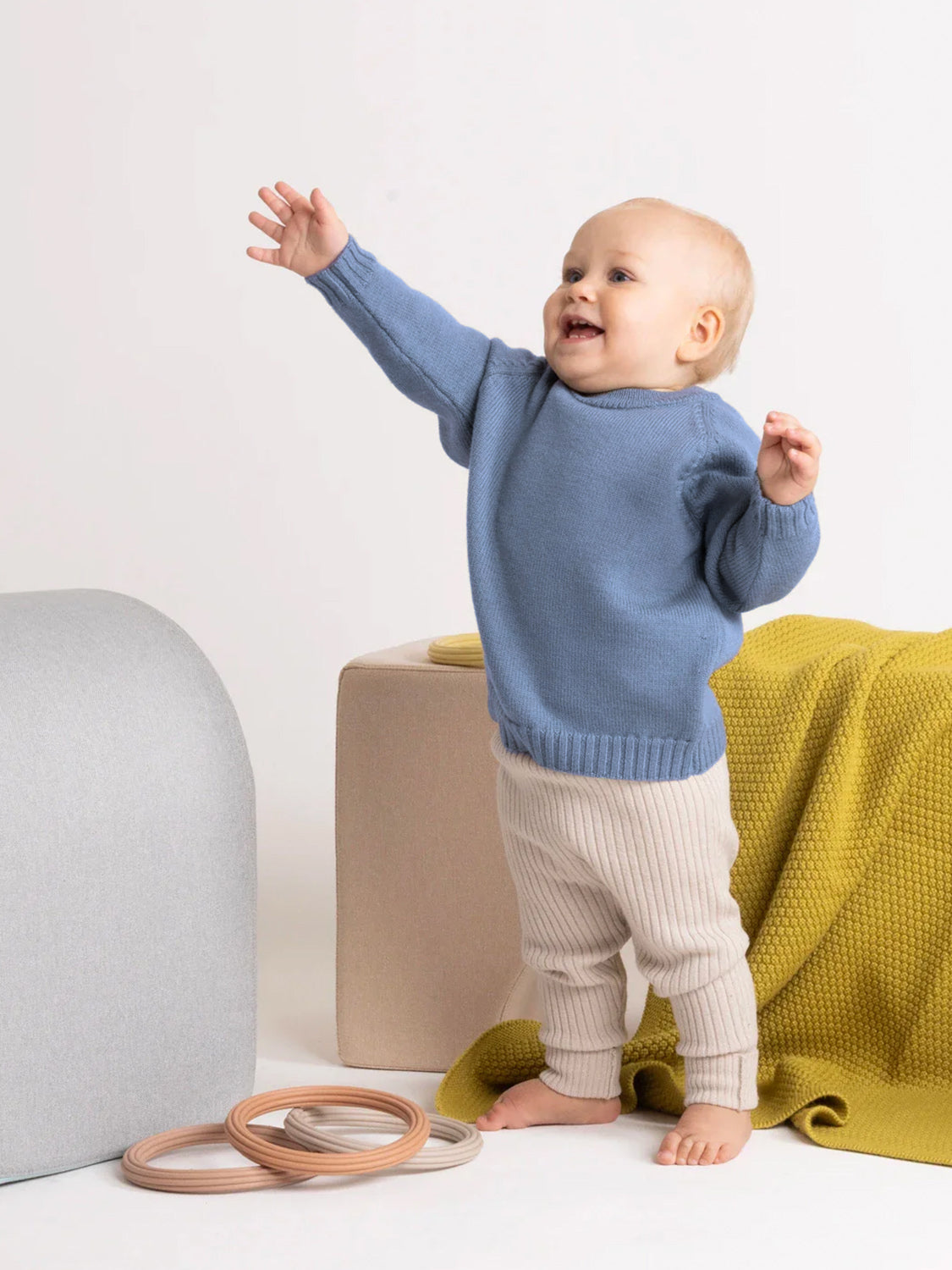 THE WOOLLY SWEATER - blue