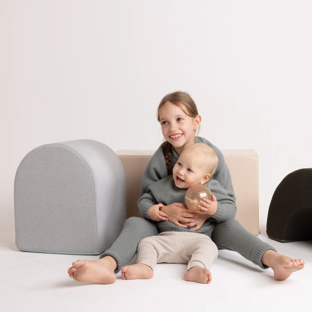 THE WOOLLY LEGGINGS - graphite grey