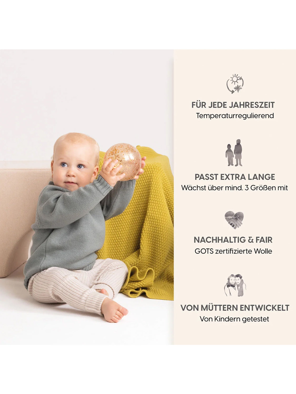 THE WOOLLY LEGGINGS - camel