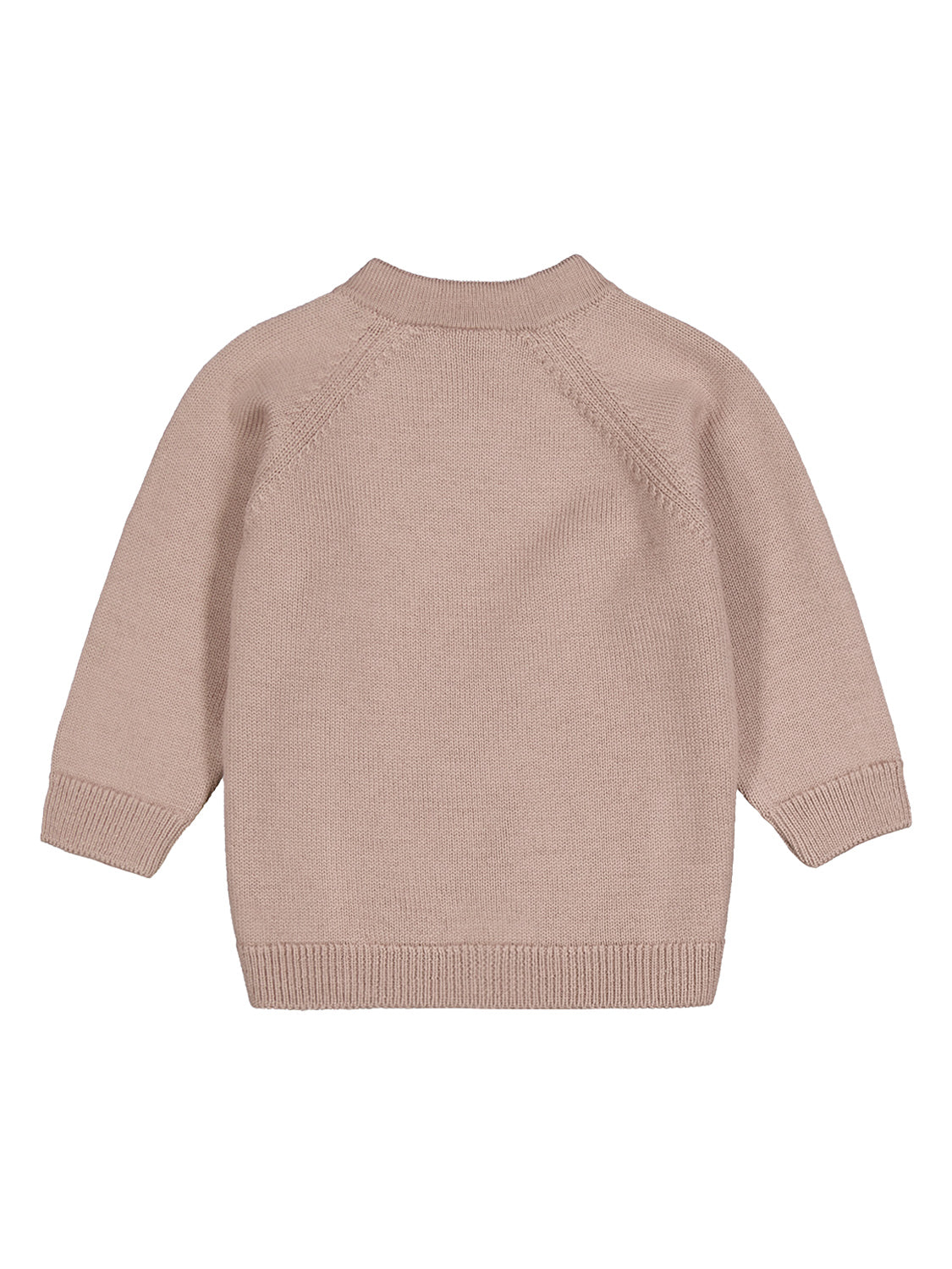 THE WOOLLY BABY JACKET - cappuccino