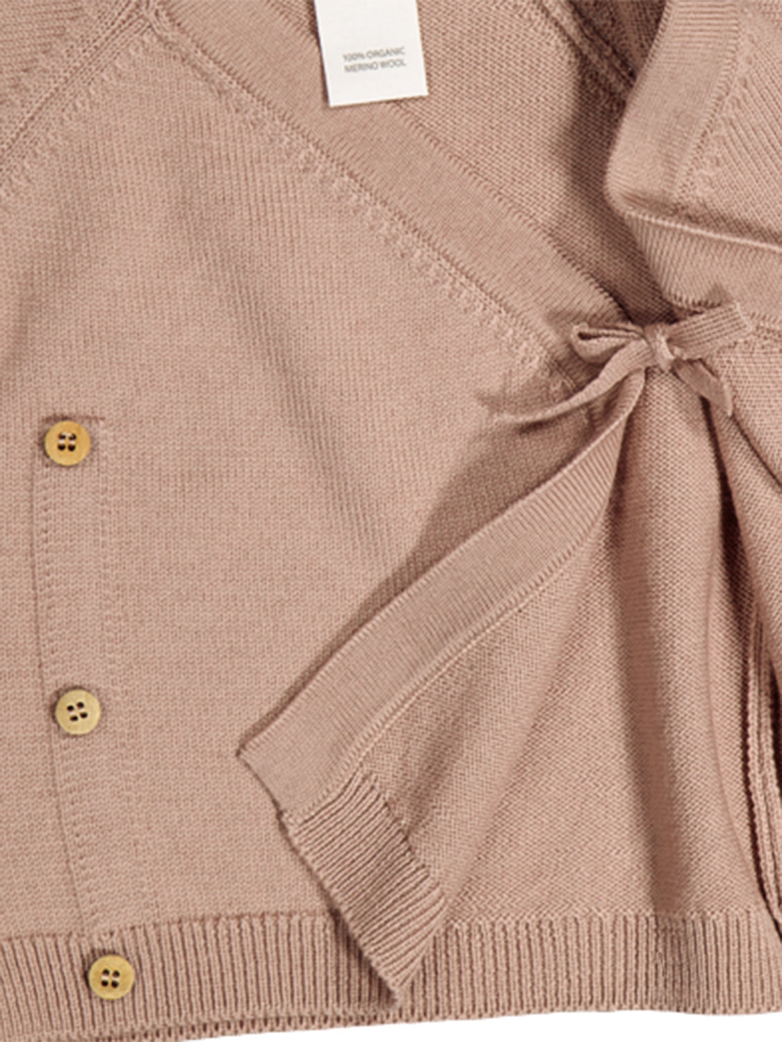 THE WOOLLY BABY JACKET - cappuccino