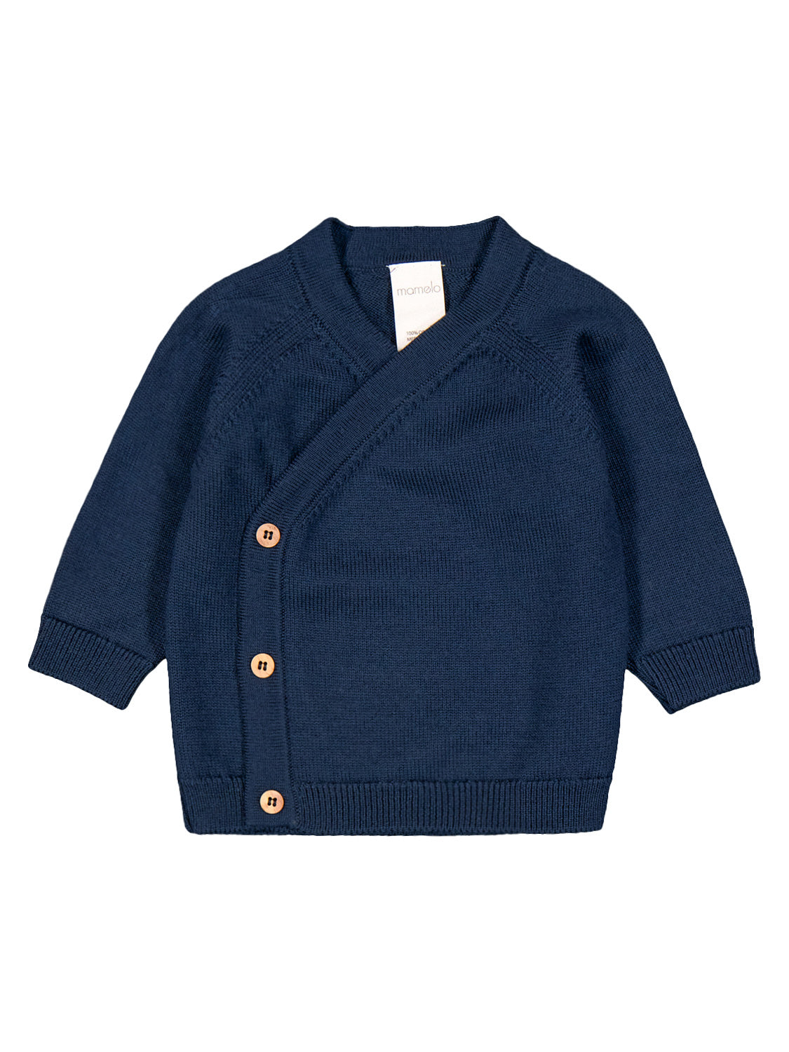 THE WOOLLY BABY JACKET - midnight blue