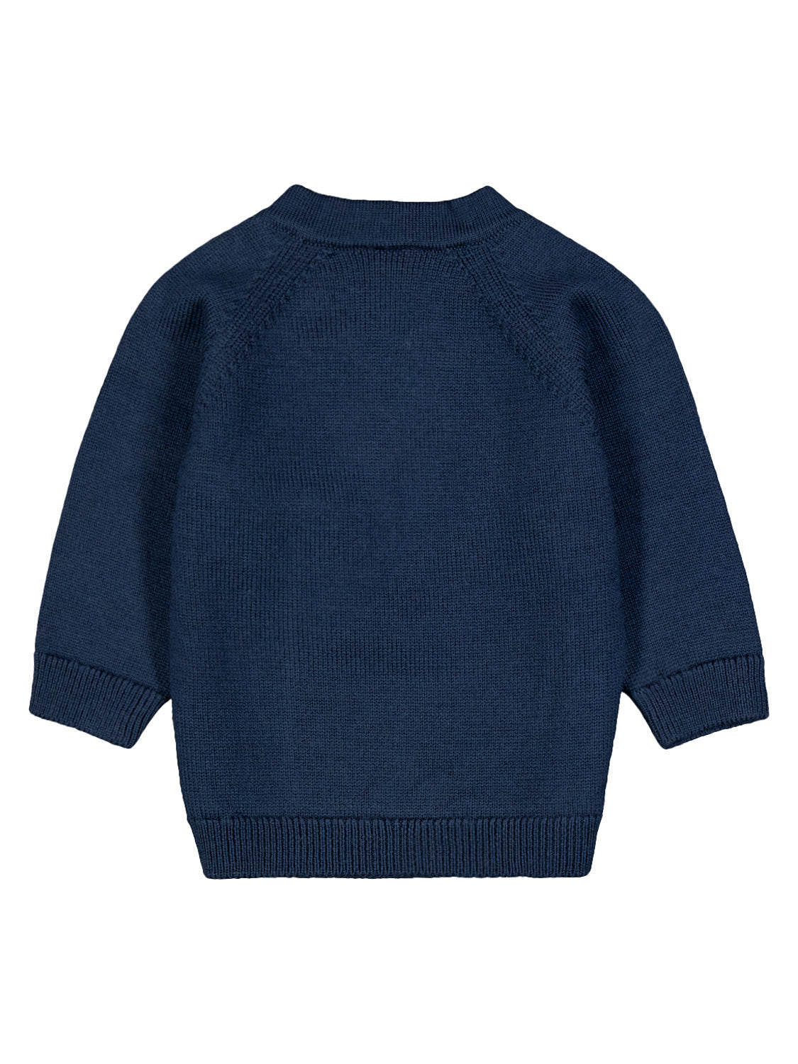 THE WOOLLY BABY JACKET - midnight blue
