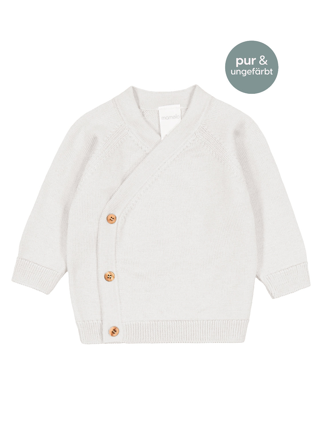 THE WOOLLY BABY JACKET - pure