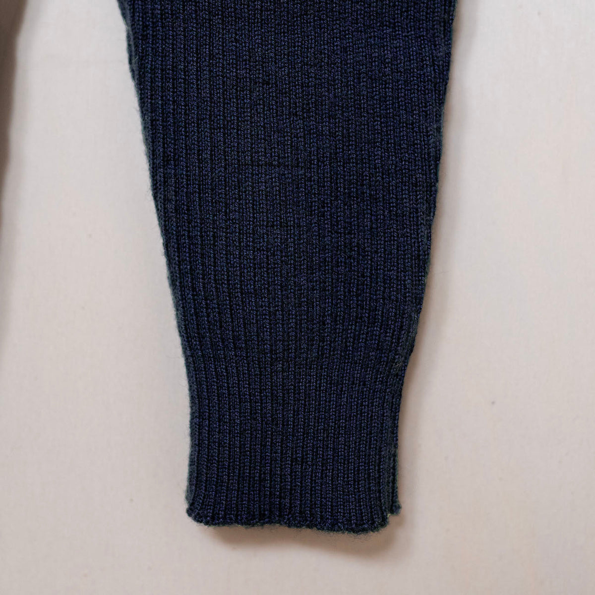 THE WOOLLY BABY JUMPSUIT - midnight blue