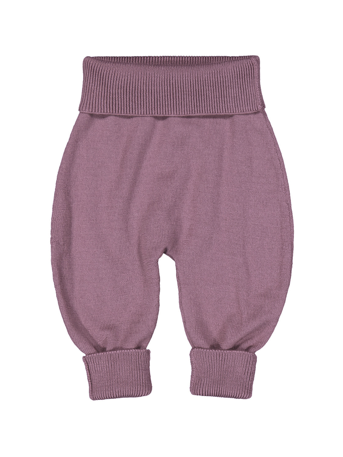 THE WOOLLY BABY PANTS - mauve