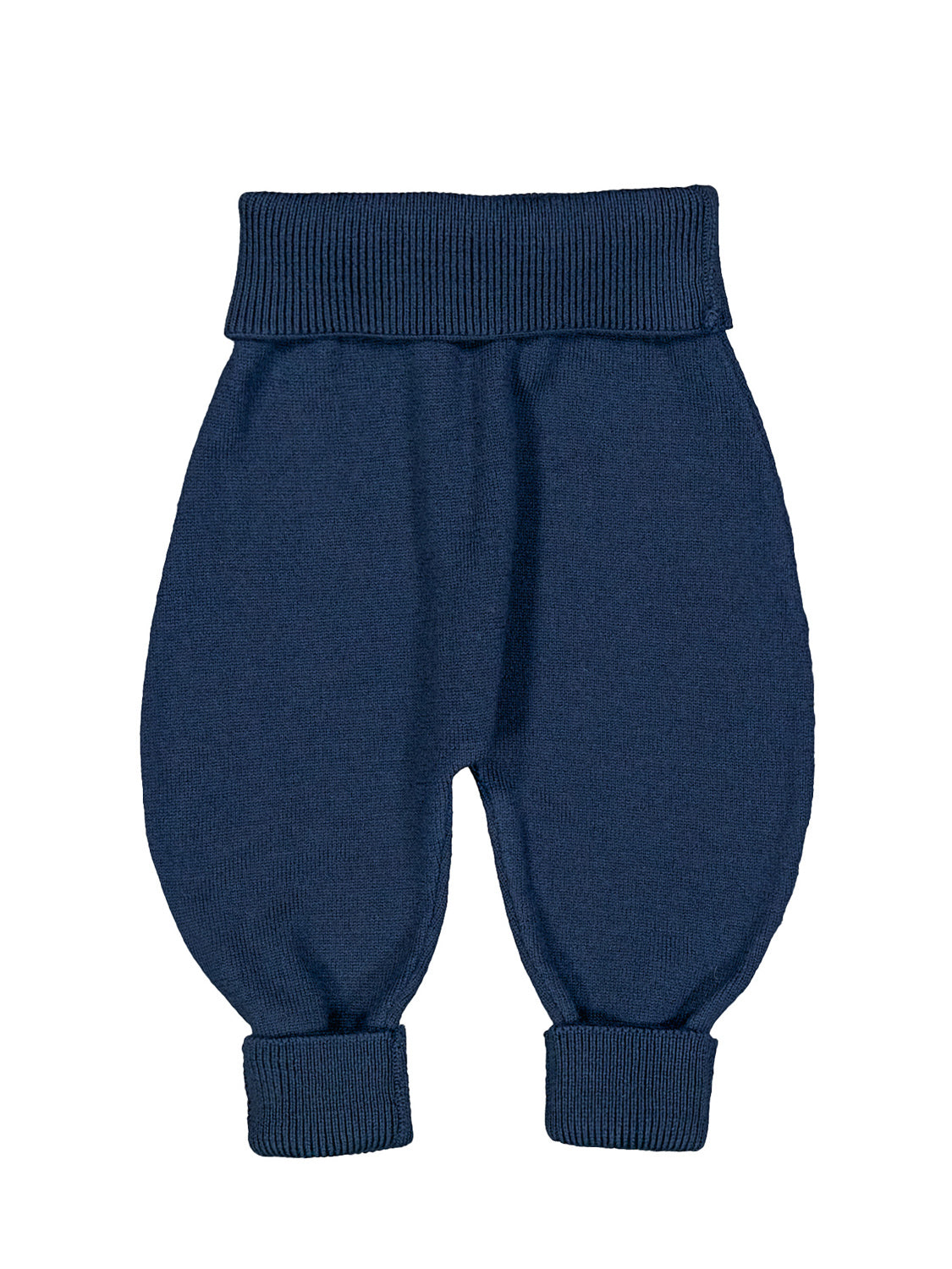 THE WOOLLY BABY PANTS - midnight blue