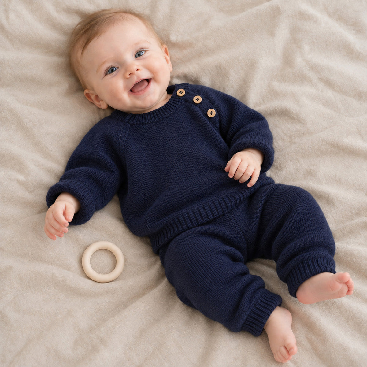 THE WOOLLY BABY SWEATER - quince