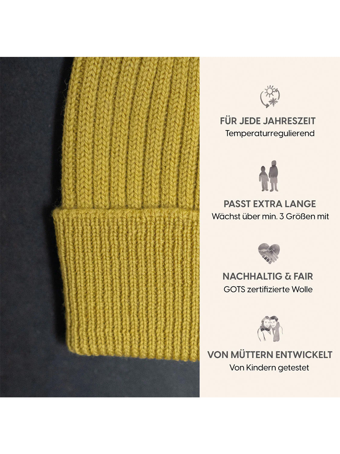 THE WOOLLY BEANIE - quince