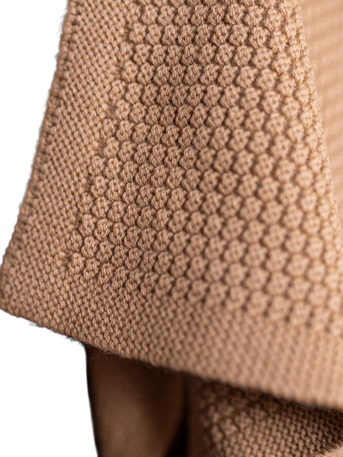 THE WOOLLY BLANKET - camel