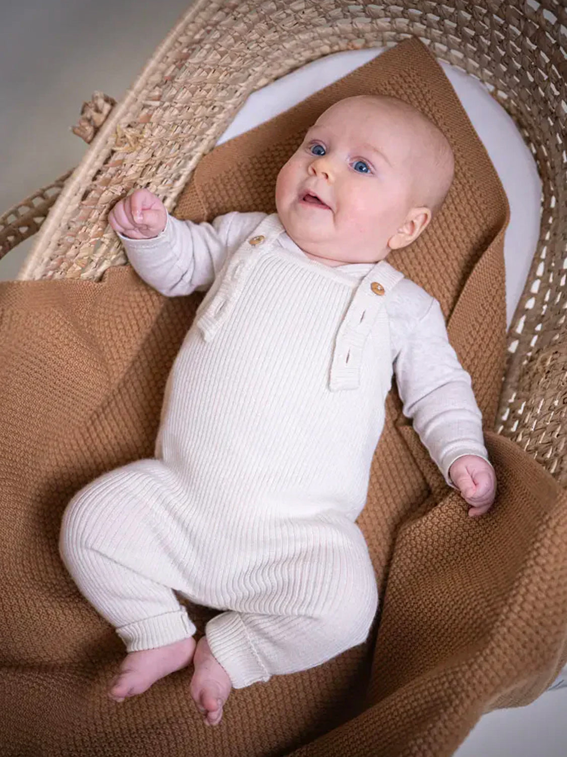 THE WOOLLY BLANKET - camel