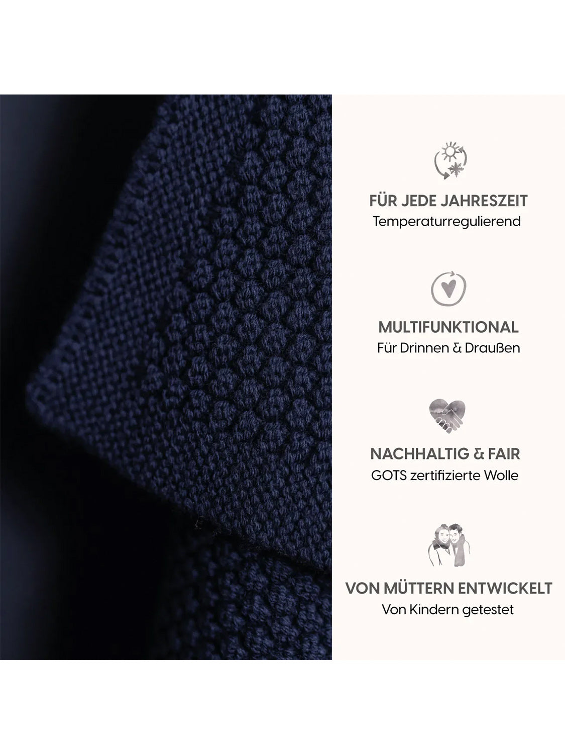 THE WOOLLY BLANKET - new petrol