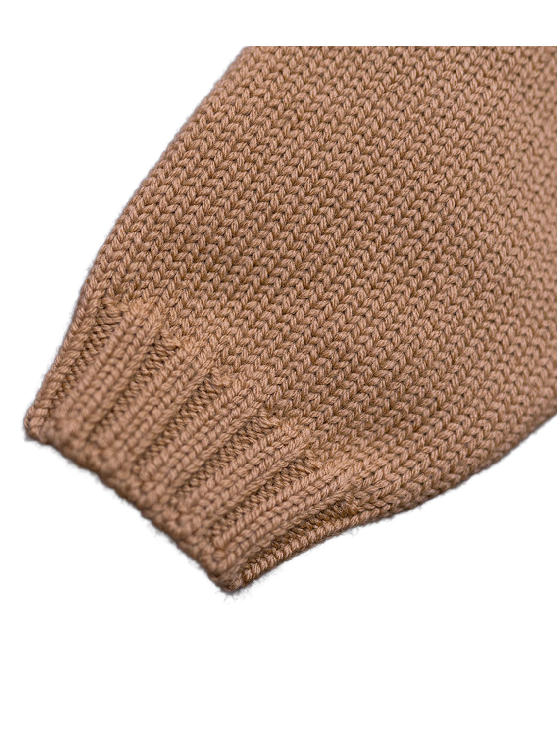 THE WOOLLY CARDIGAN - camel