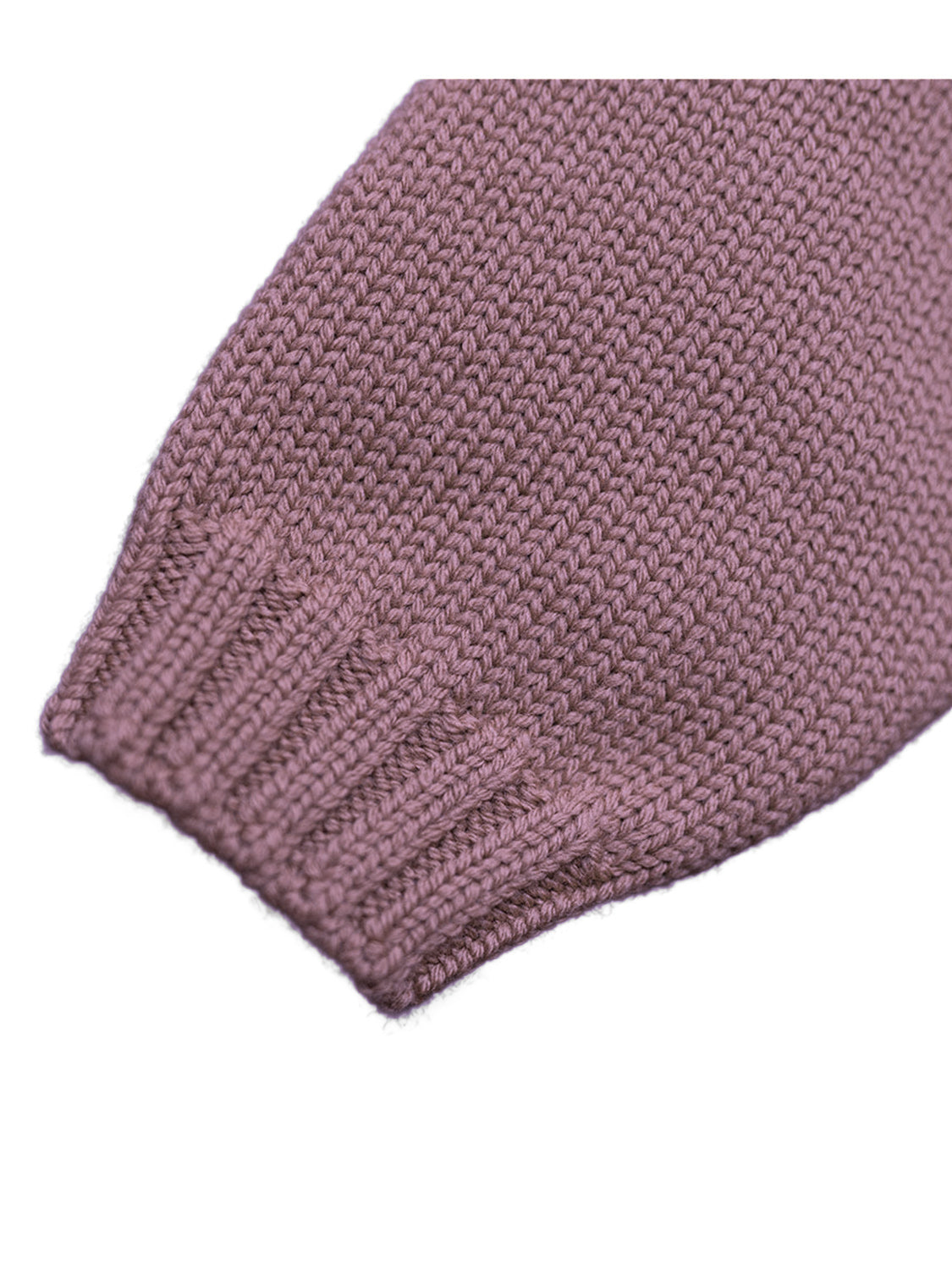 THE WOOLLY CARDIGAN - mauve