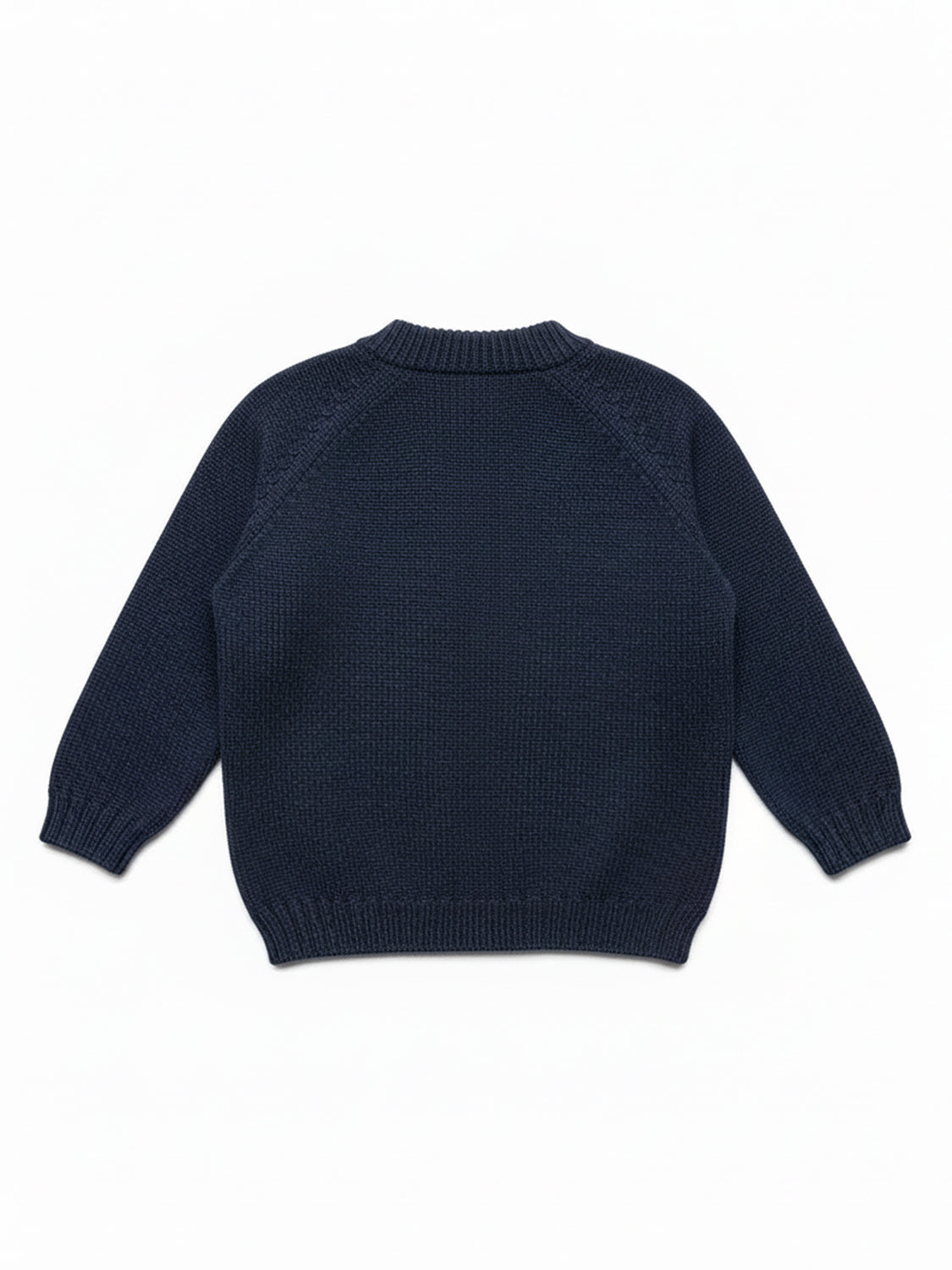 THE WOOLLY CARDIGAN - midnight blue