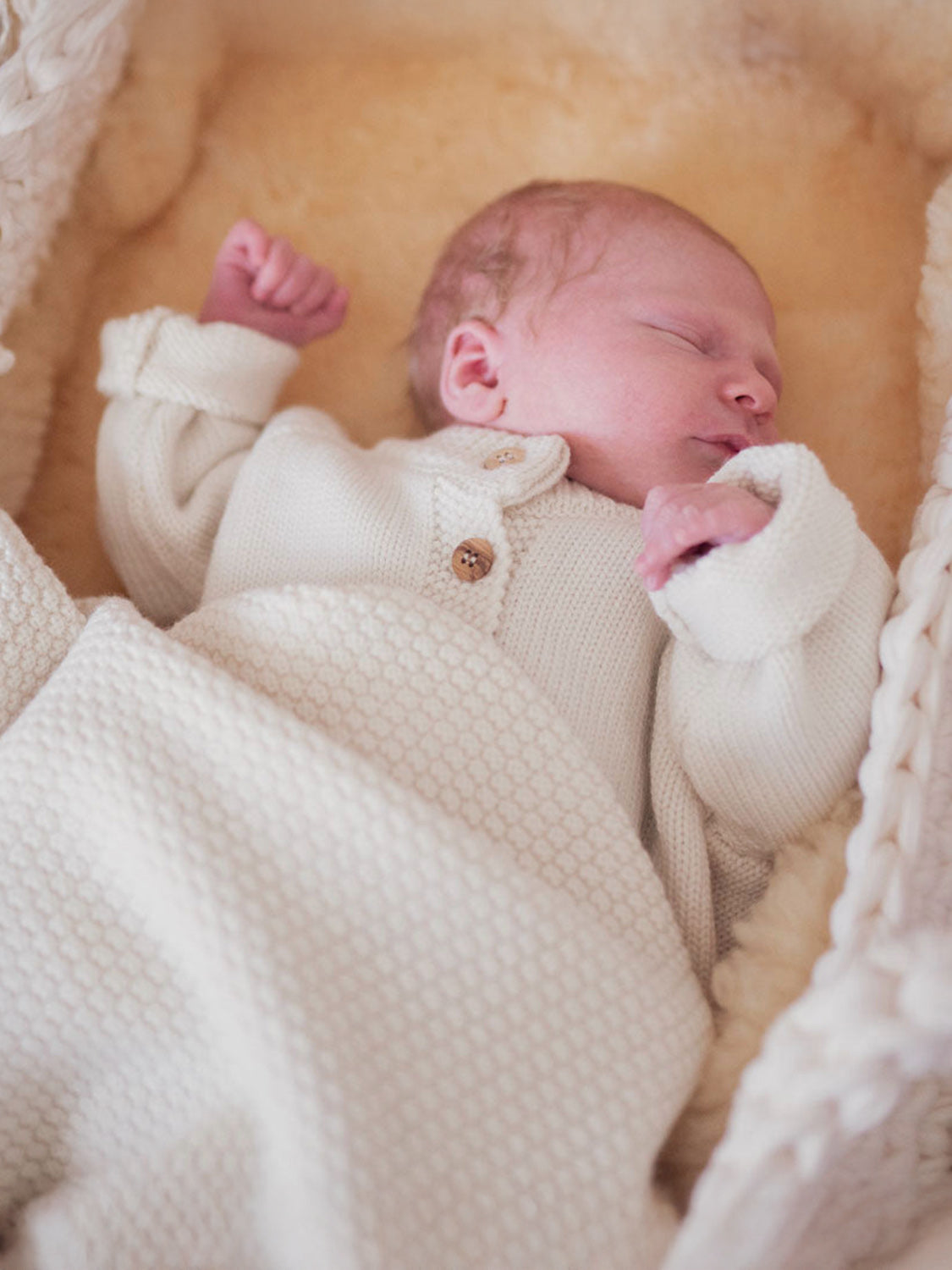 THE WOOLLY CARDIGAN - pure