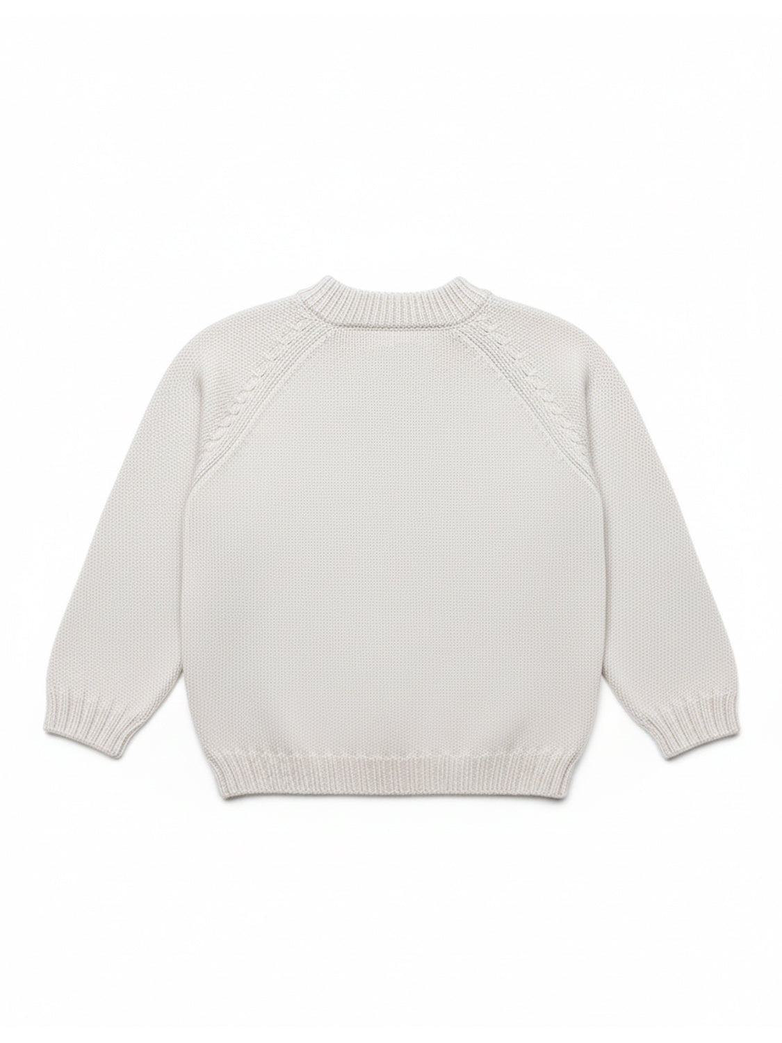 THE WOOLLY CARDIGAN - pure