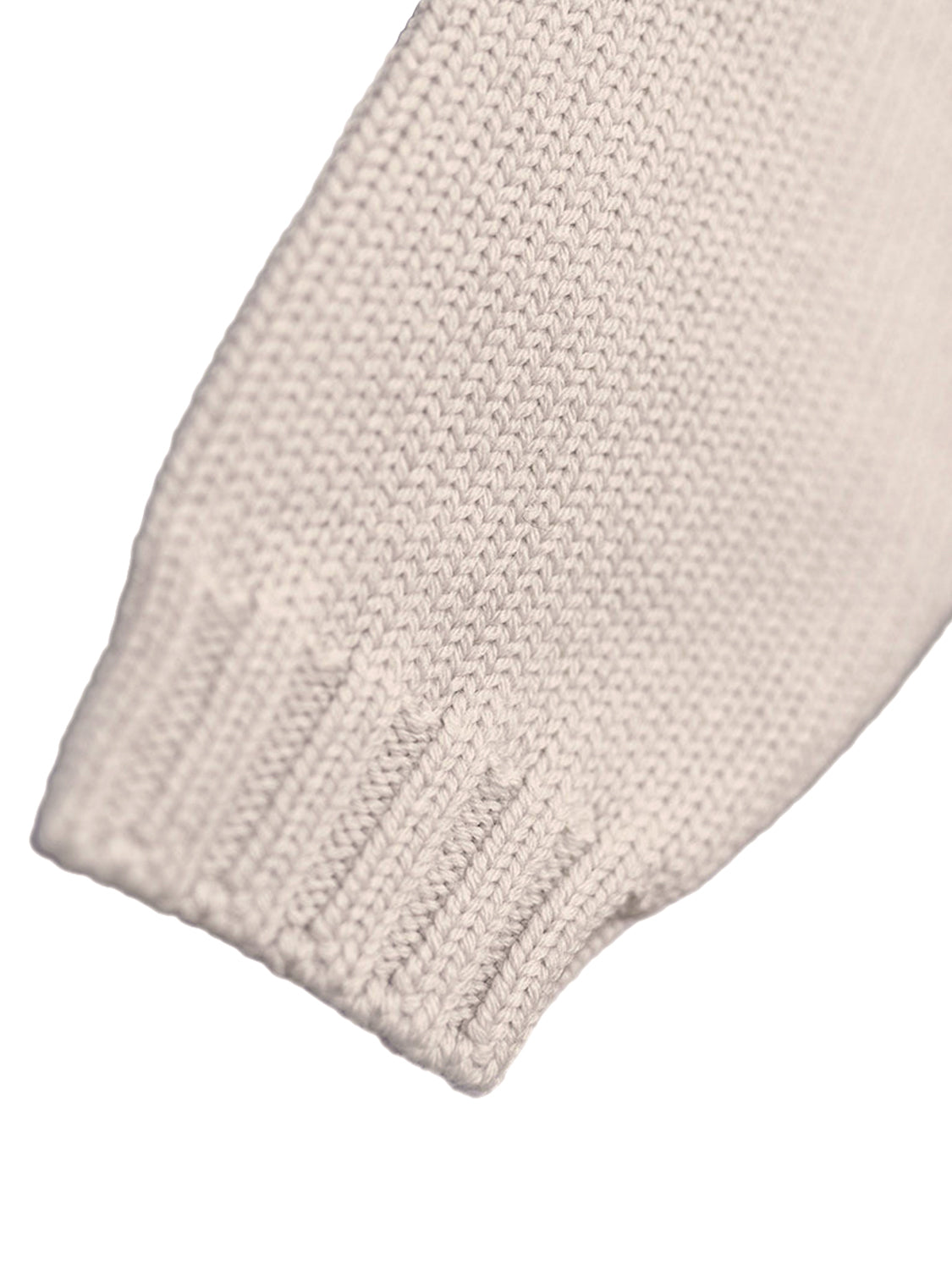 THE WOOLLY CARDIGAN - sand