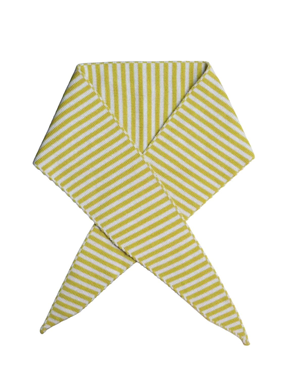 The Woolly Family Scarf Striped Sand / Quince