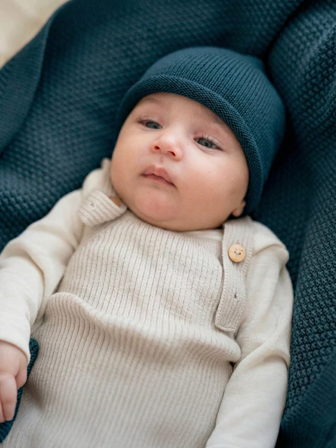 THE WOOLLY HAT - petrol