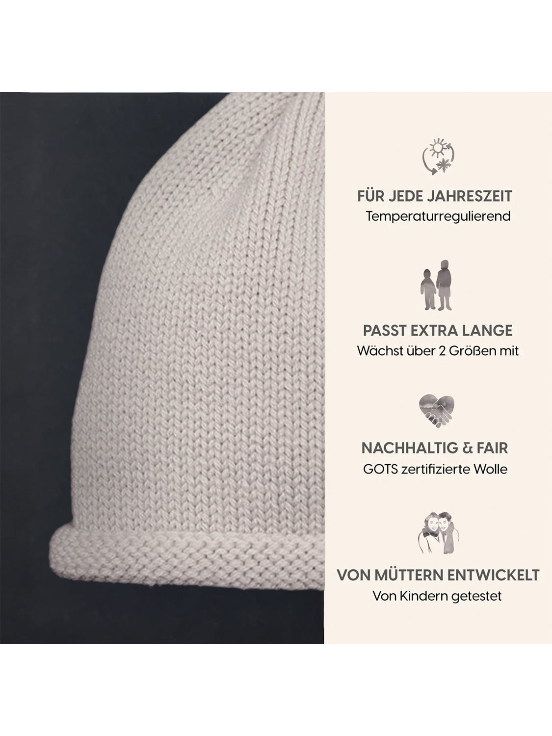 THE WOOLLY HAT - sand