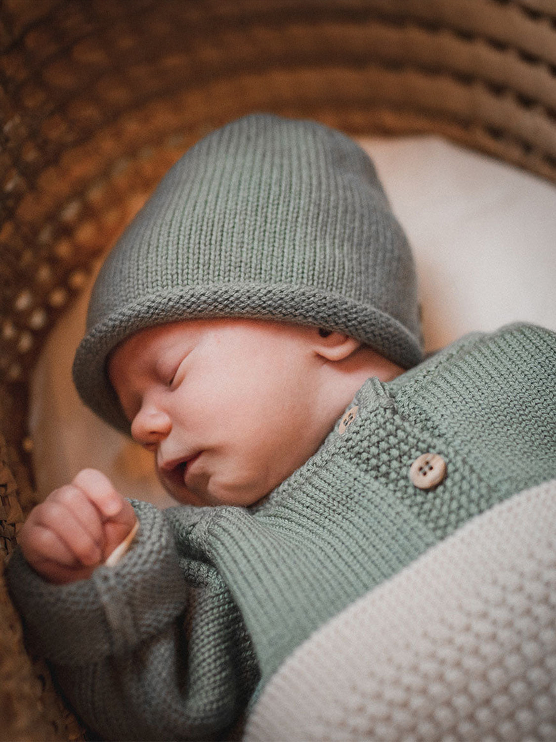 THE WOOLLY HAT - sage