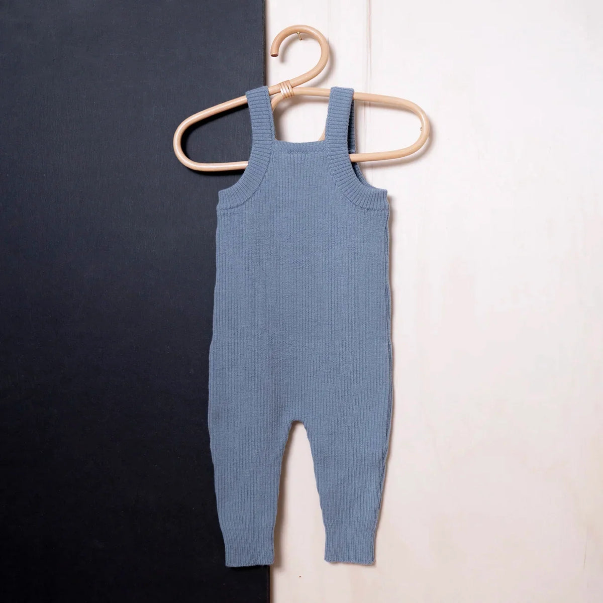 THE WOOLLY BABY JUMPSUIT - blue