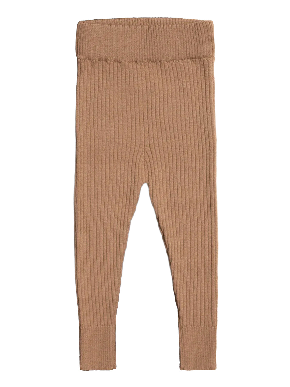 THE WOOLLY LEGGINGS - camel