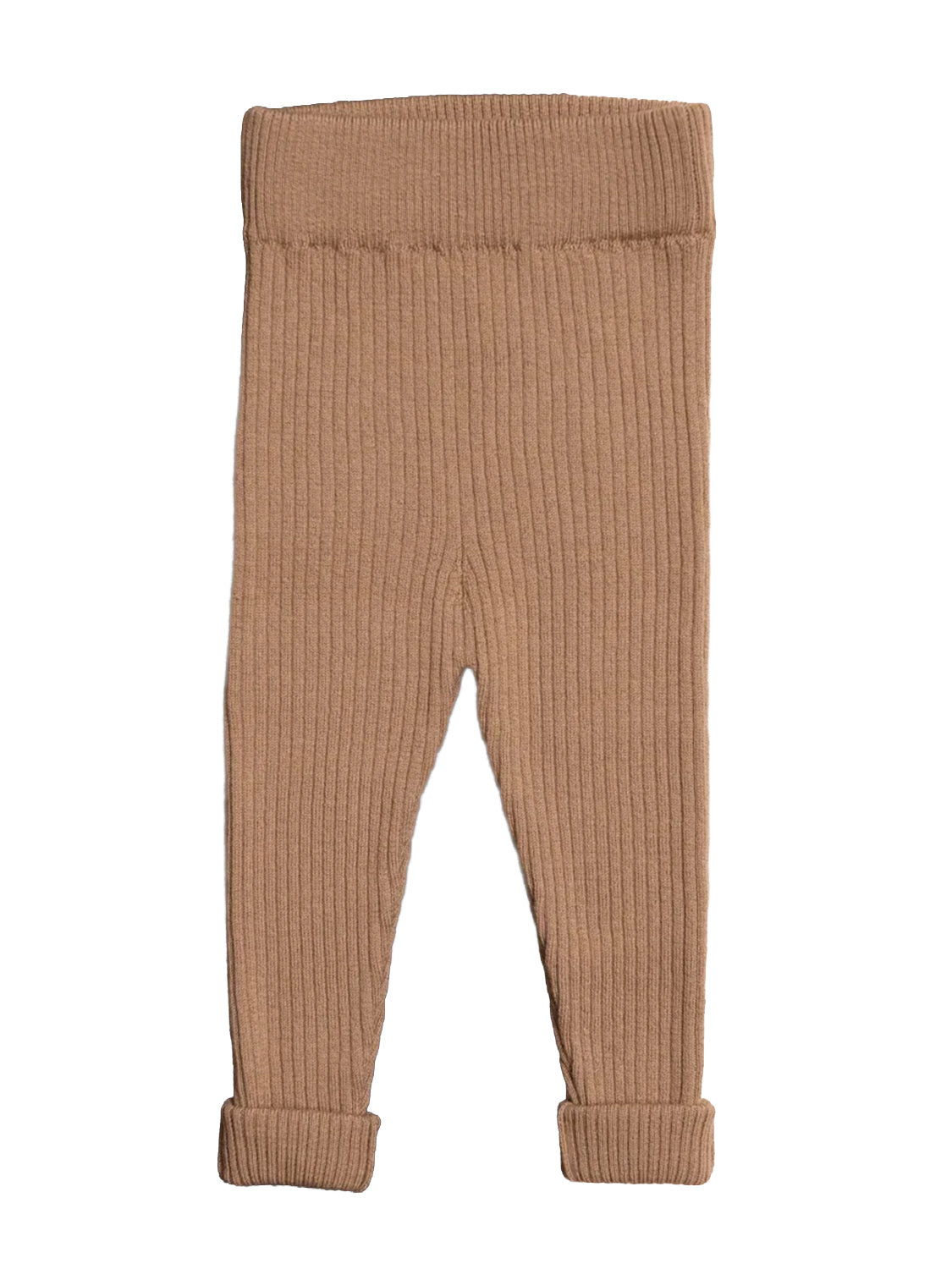 THE WOOLLY LEGGINGS - camel