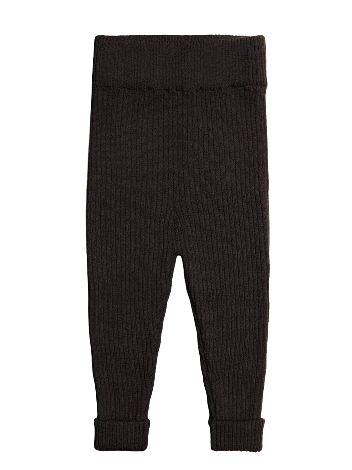 THE WOOLLY LEGGINGS - chocolate