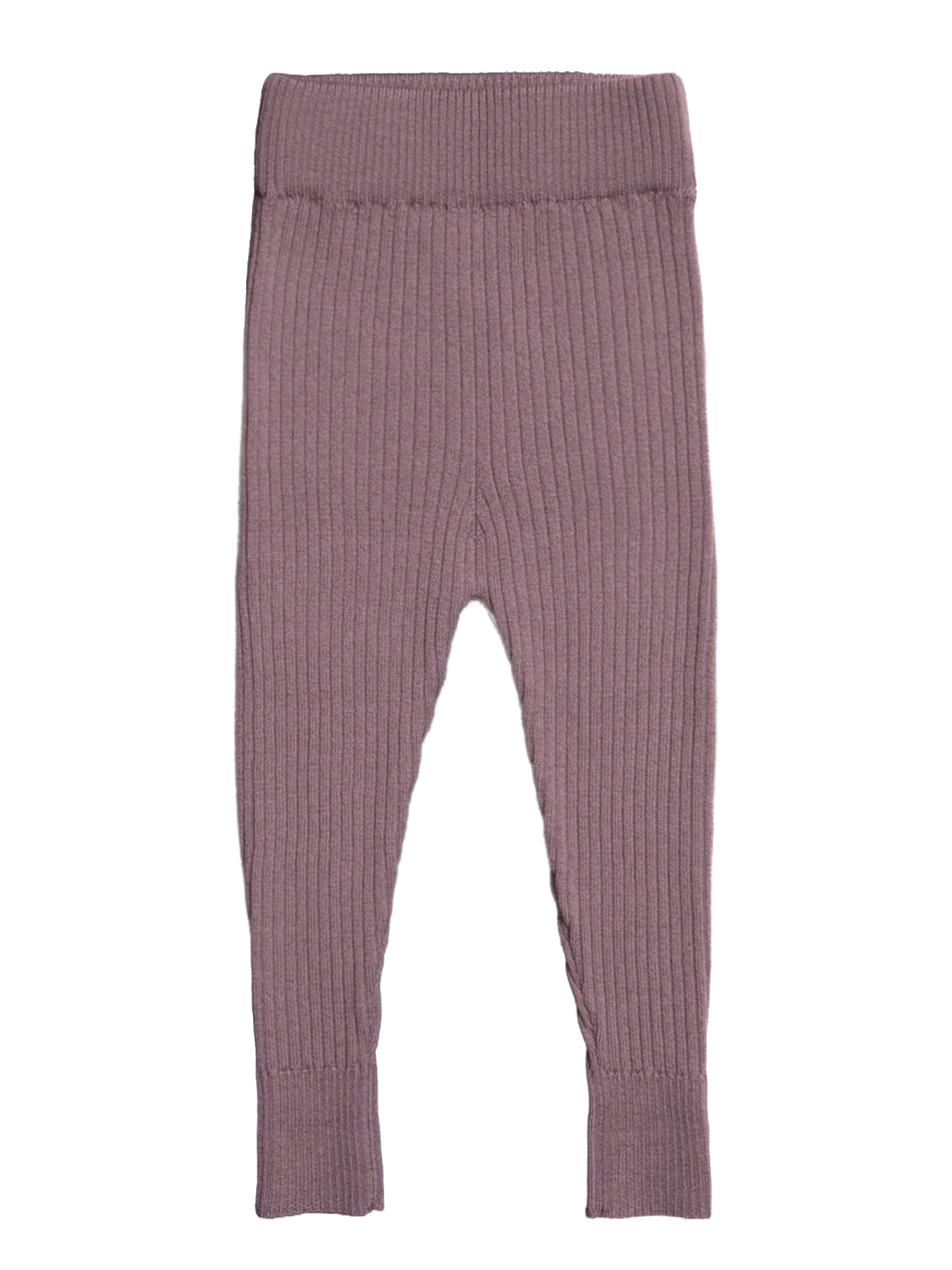 THE WOOLLY LEGGINGS - mauve