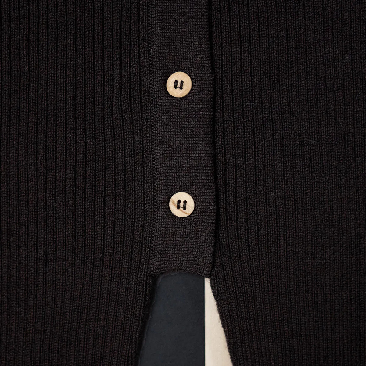 THE WOOLLY ONESIE TWO-TONE - chocolate