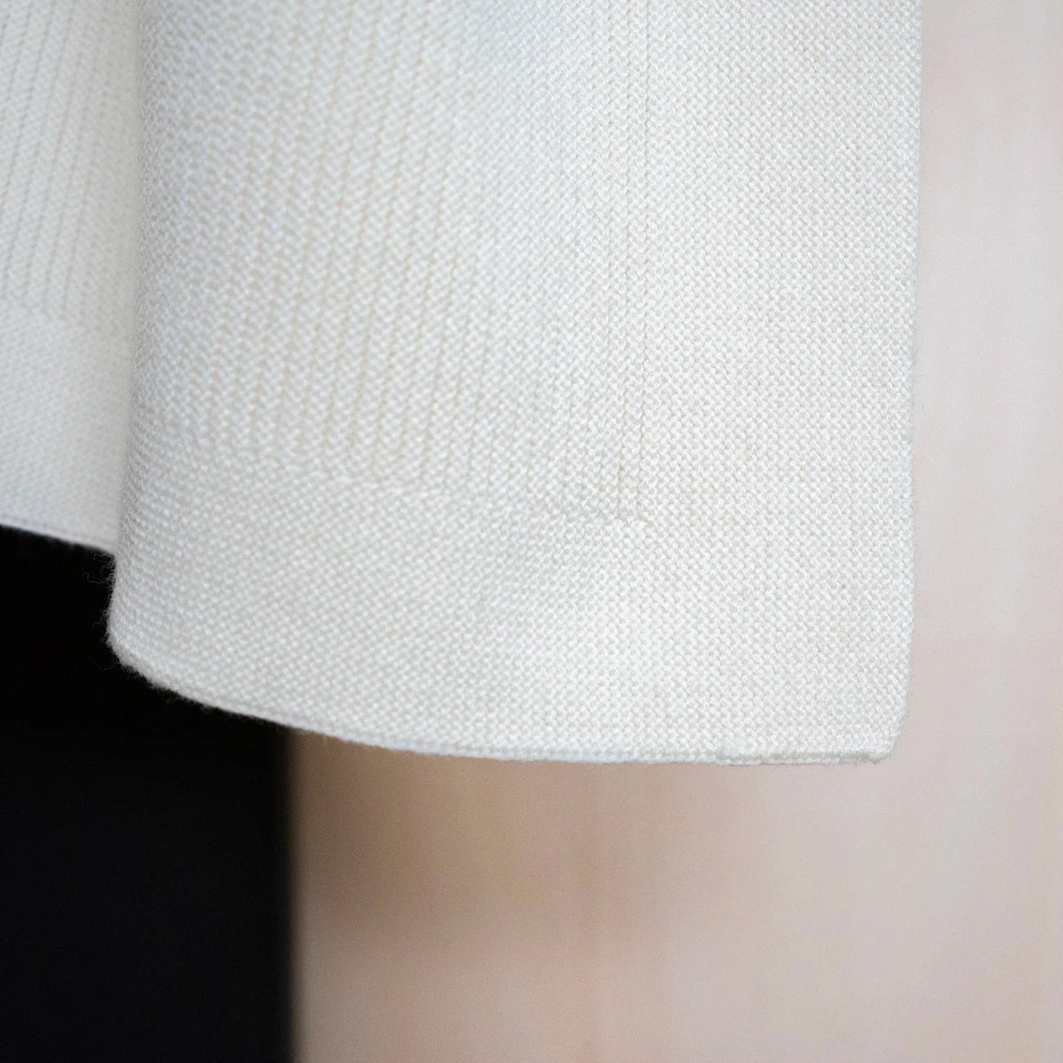 THE WOOLLY RIB BLANKET - pure