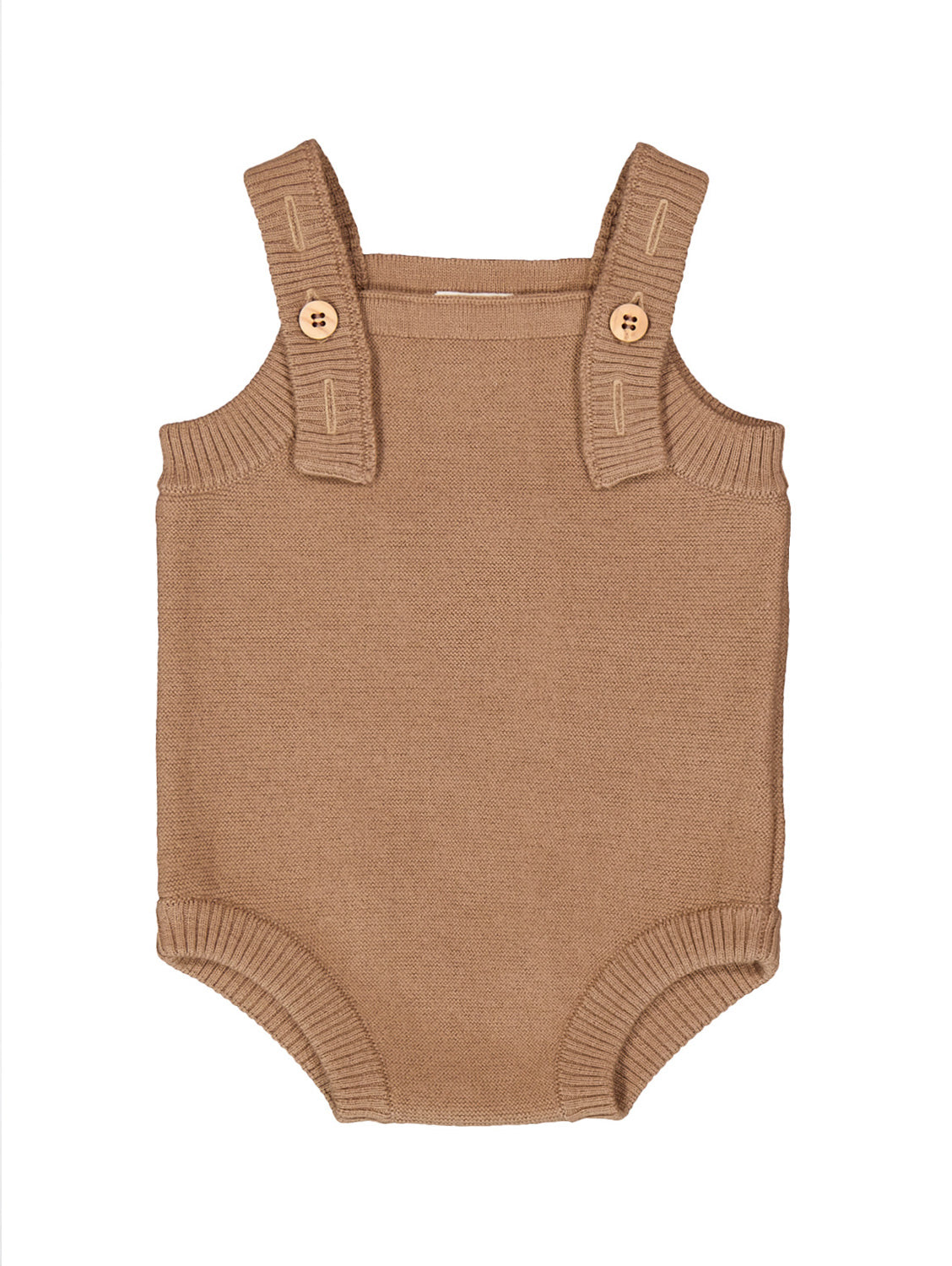 THE WOOLLY ROMPER - camel