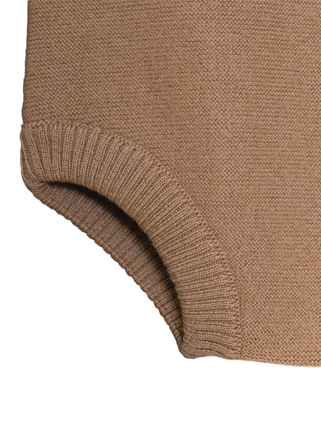 THE WOOLLY ROMPER - camel