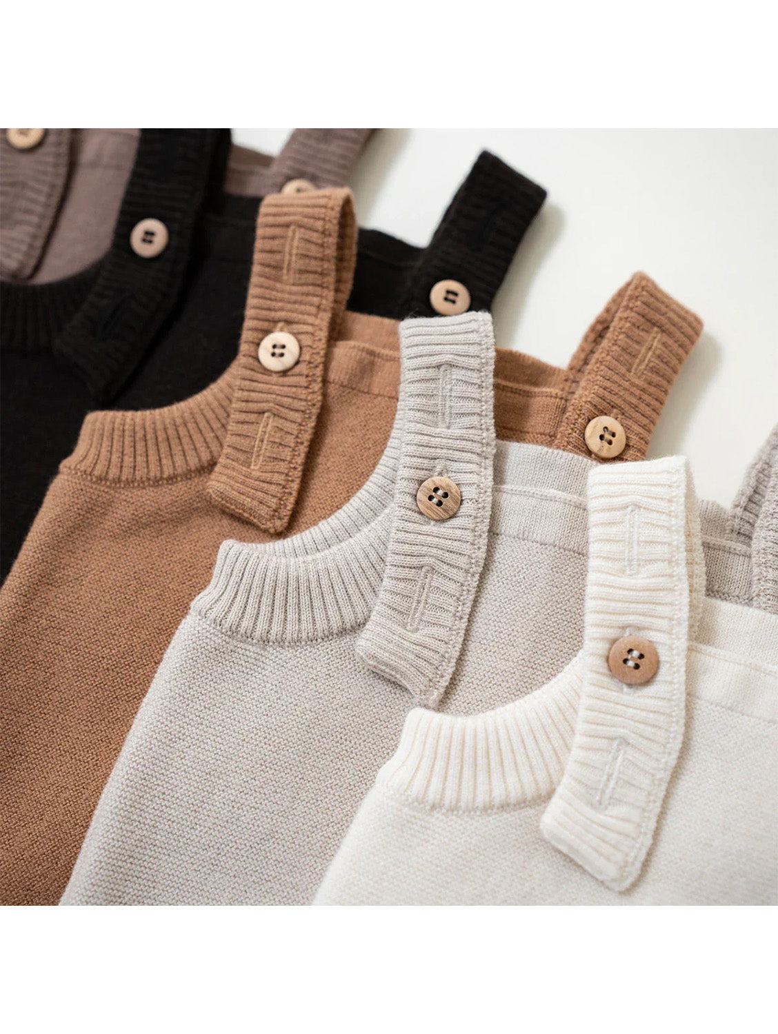 THE WOOLLY ROMPER - camel