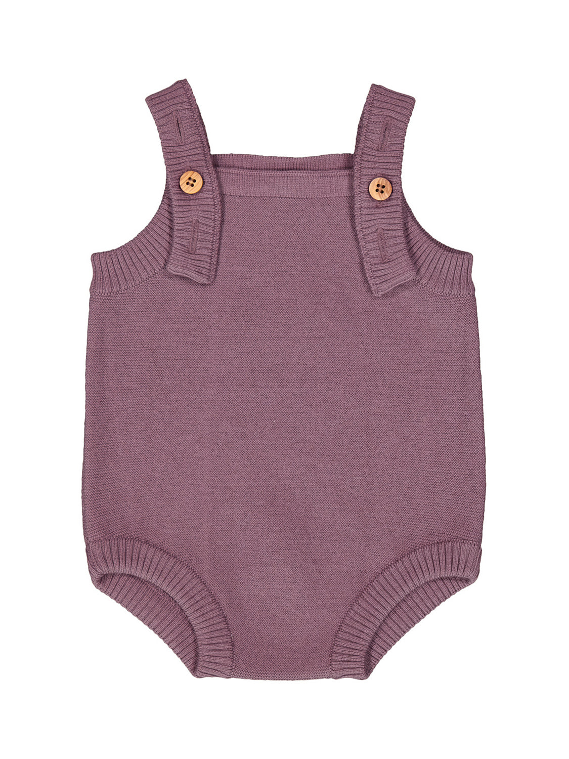 THE WOOLLY ROMPER - mauve
