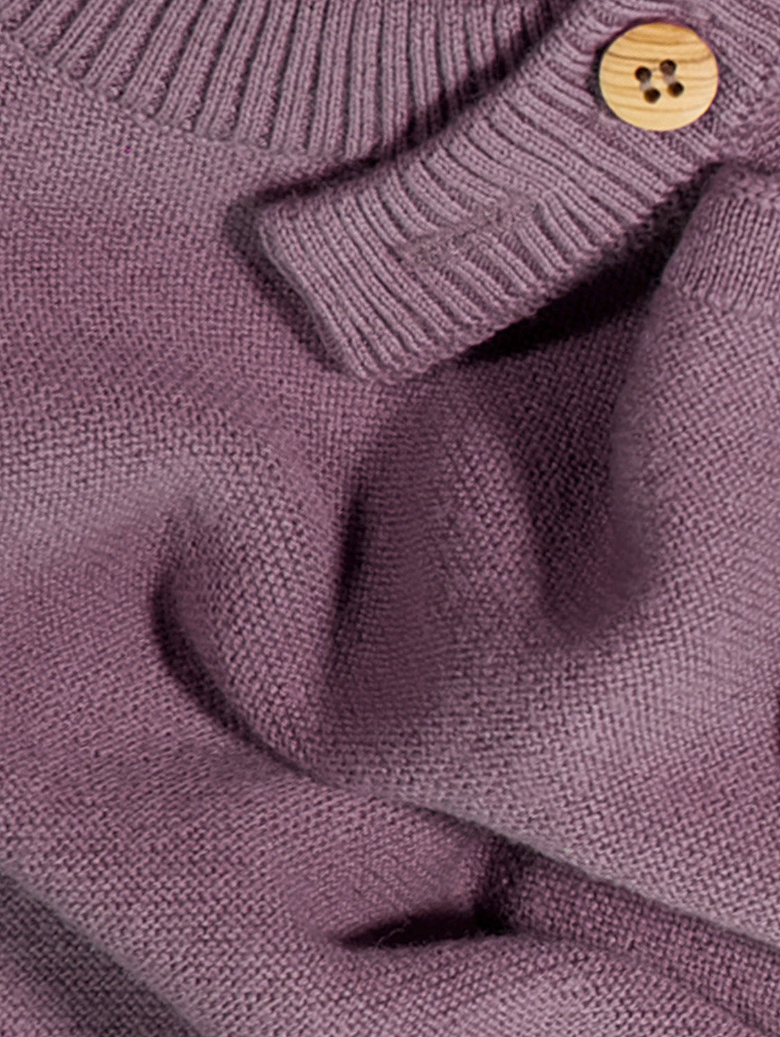 THE WOOLLY ROMPER - mauve