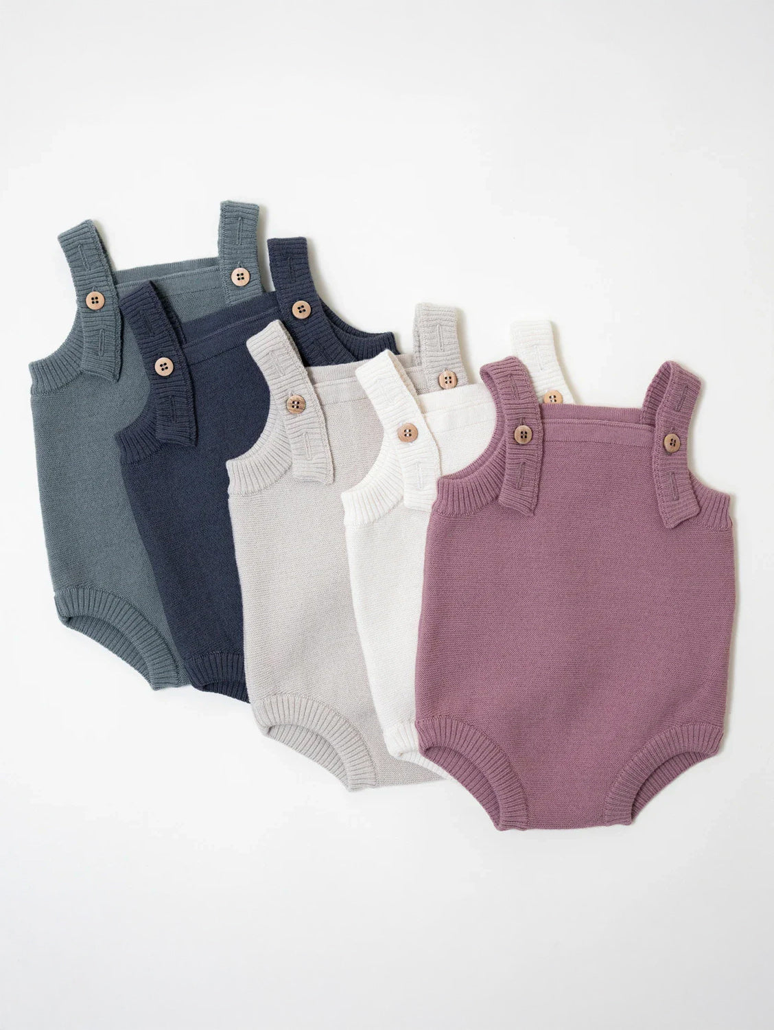 THE WOOLLY ROMPER - mauve