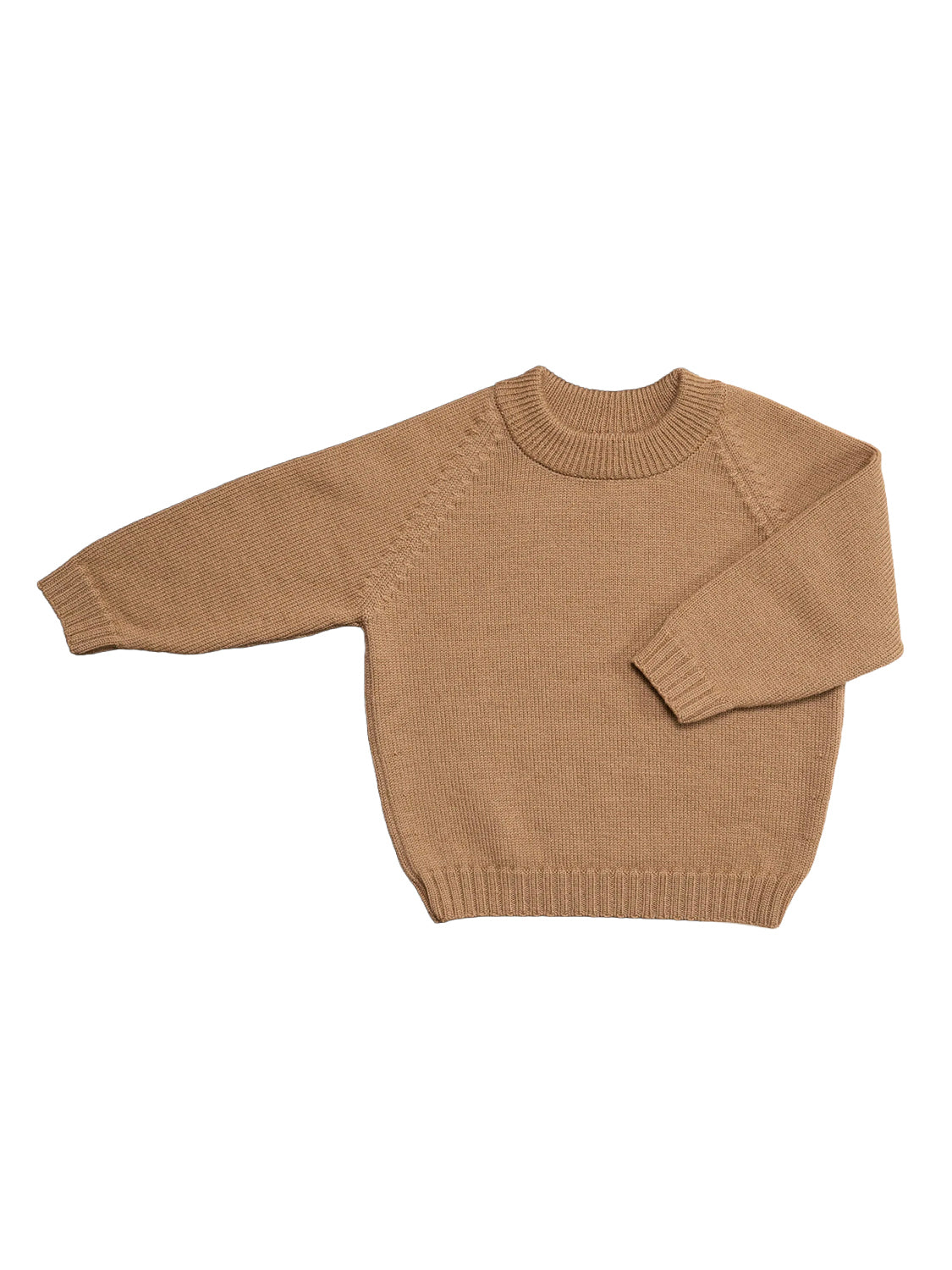 THE WOOLLY SWEATER - camel